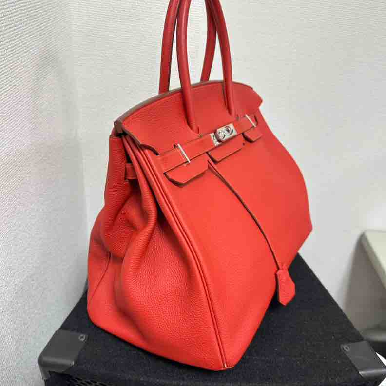HermÃƒÆ’Ã‚Â¨s Birkin 35 Togo Leather Vermillion T 2015ÃƒÂ¯Ã‚Â¼Ã‹â€ 