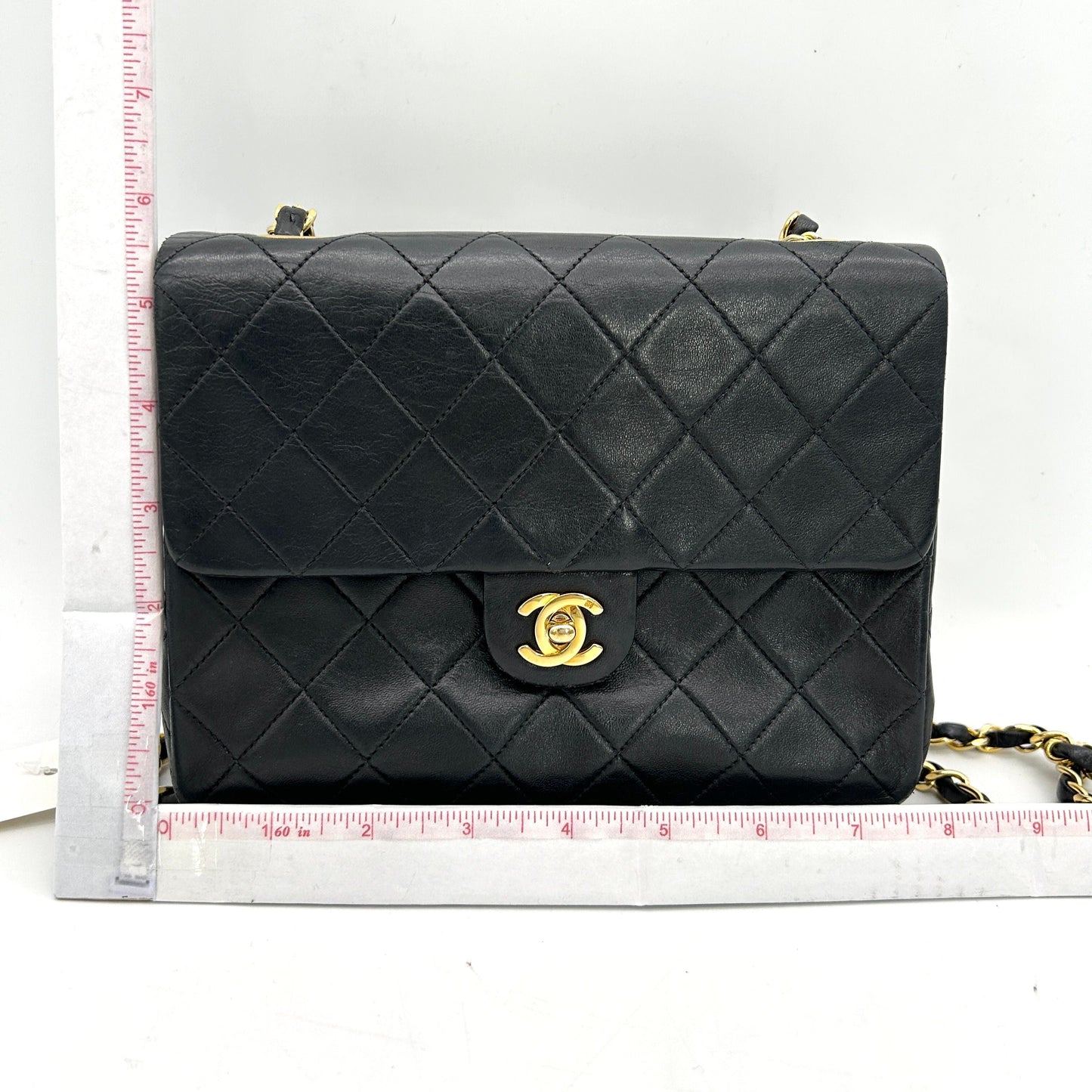 Pre-owned Chanel Classic Mini Square Flap Bag - Black Shoulder Bags, Handbags ch63346cc