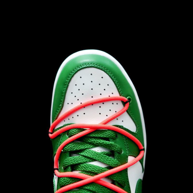 GLM - OW x Dunk Low White Green