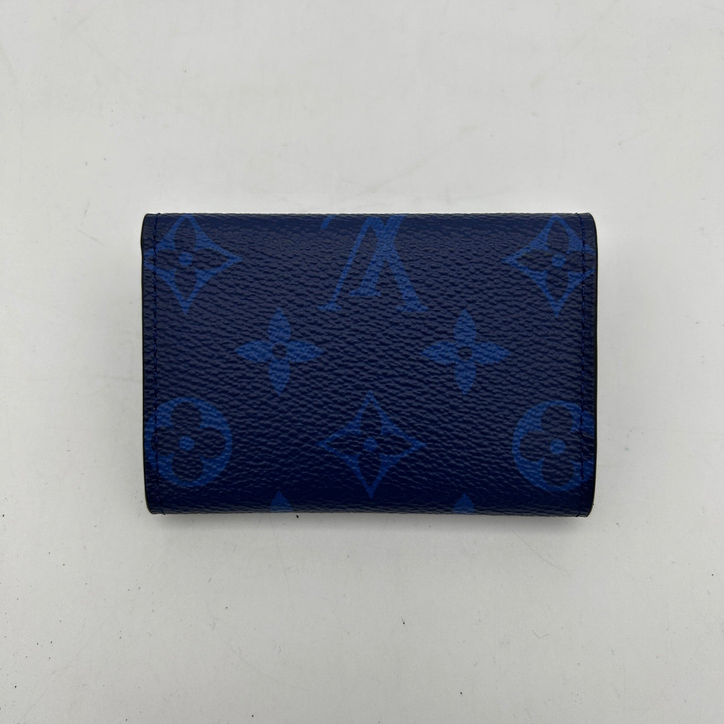Louis Vuitton Blue Discovery Compact Wallet