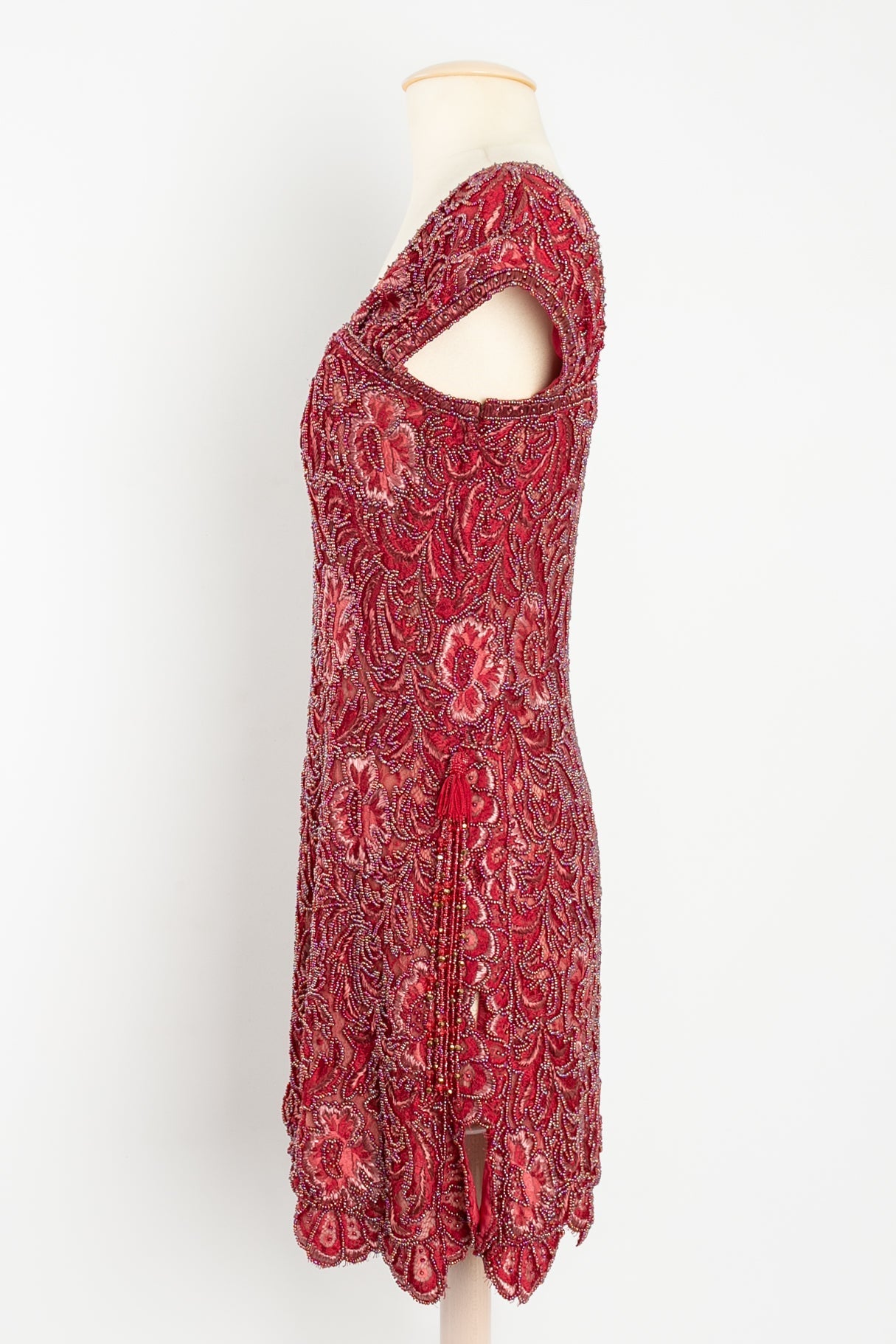 Robe du soir perlÃƒÆ’Ã‚Â©e Ungaro