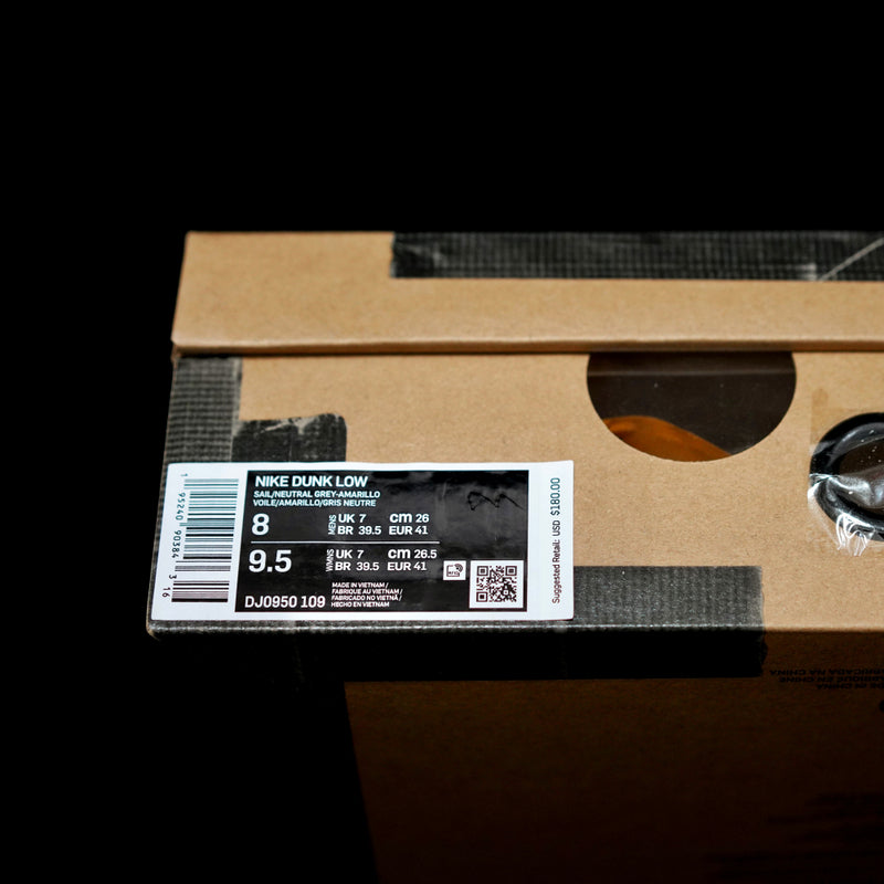 GLM - OW x Dunk (NO.39) yellow shoelace brown buckle