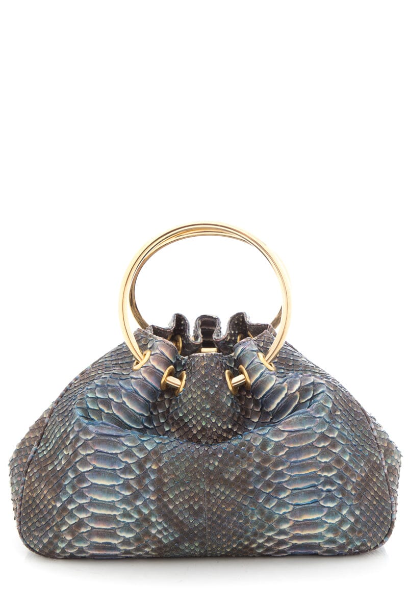 Parri's Multi Snake Skin Handbag