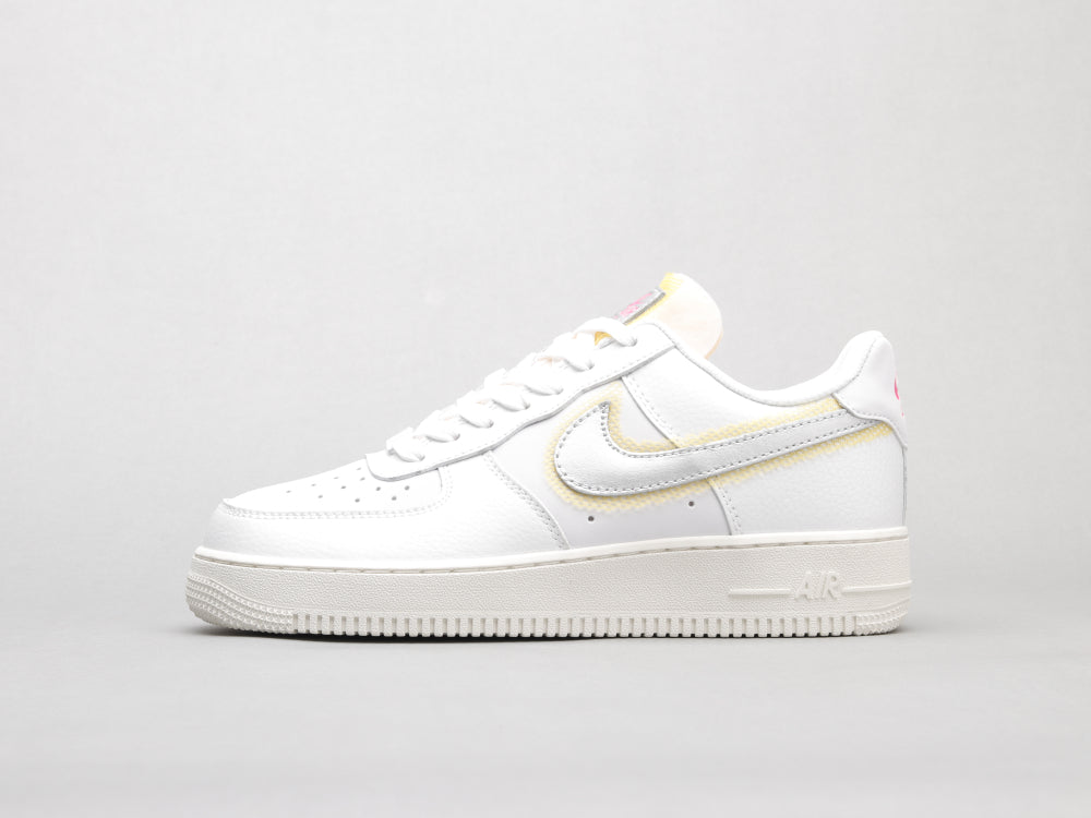 GLM - AF1 Silver Yellow Low Top