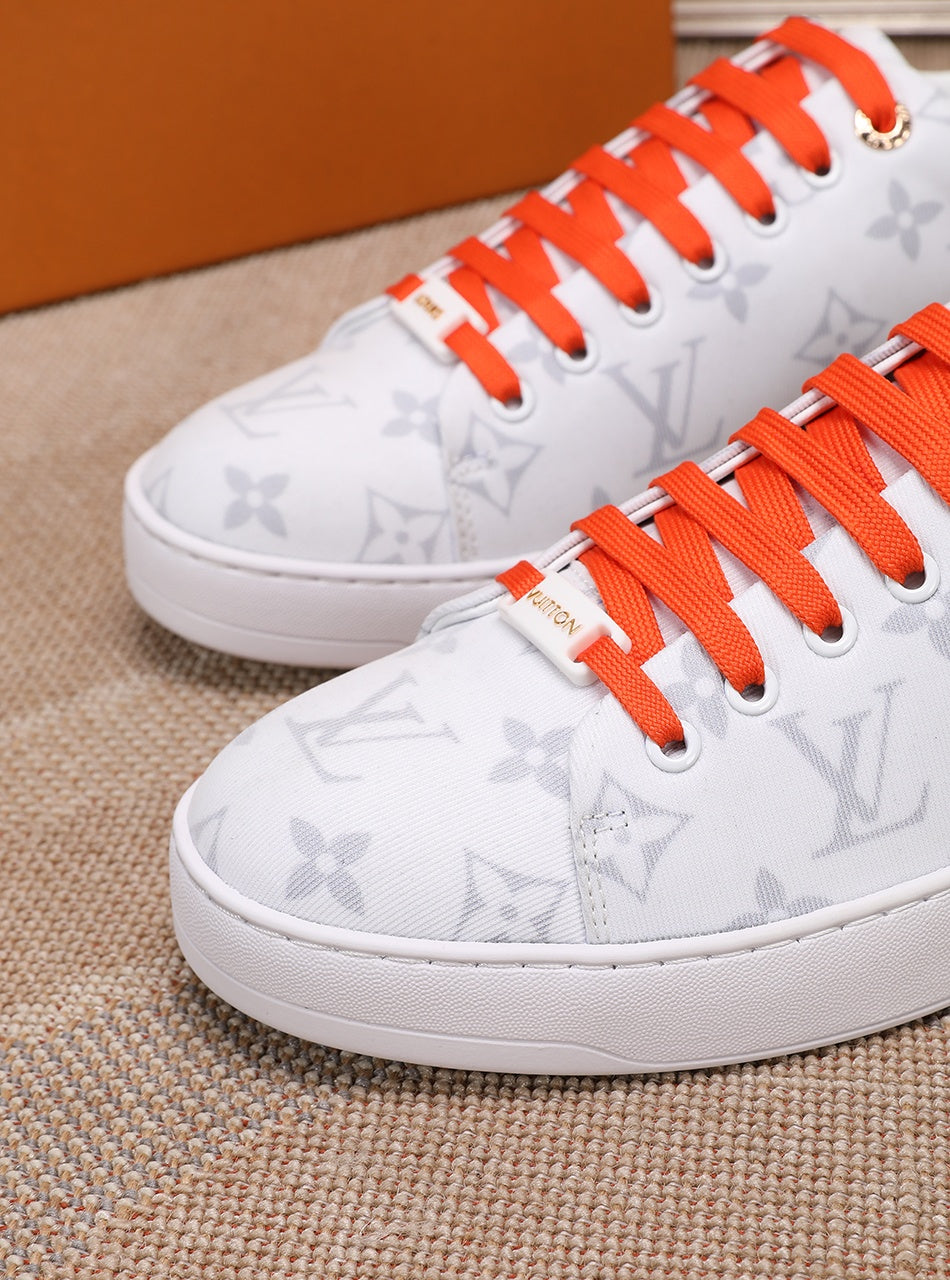 GLM - LUV Time Out Orange And White Sneaker