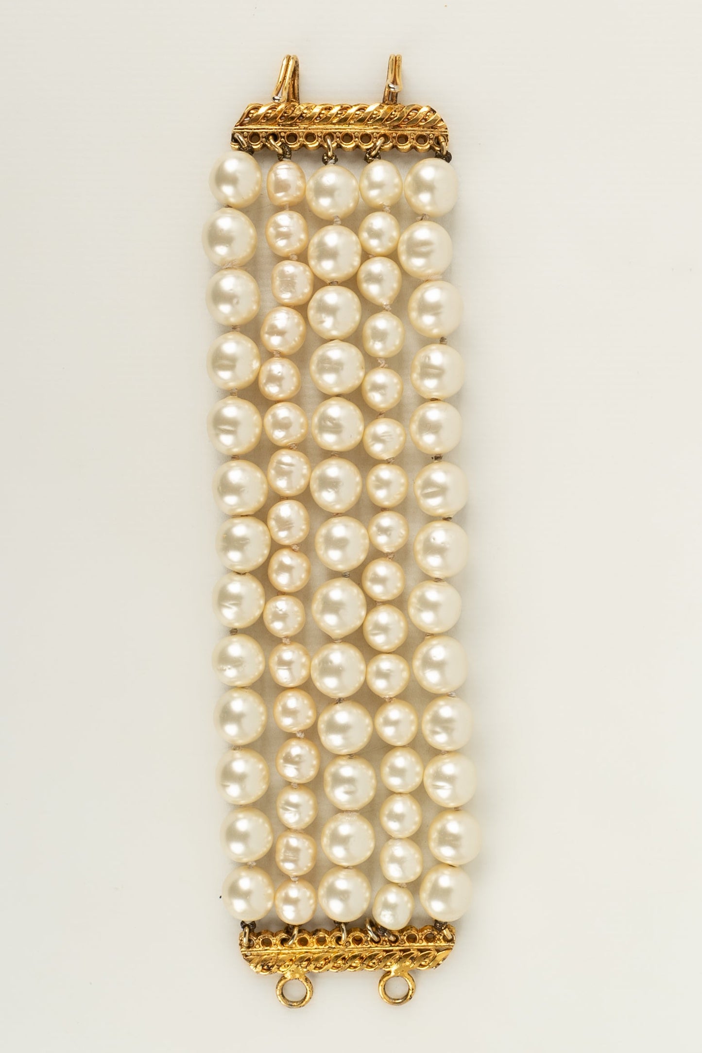 Bracelet de perles nacrÃƒÆ’Ã‚Â©es Chanel