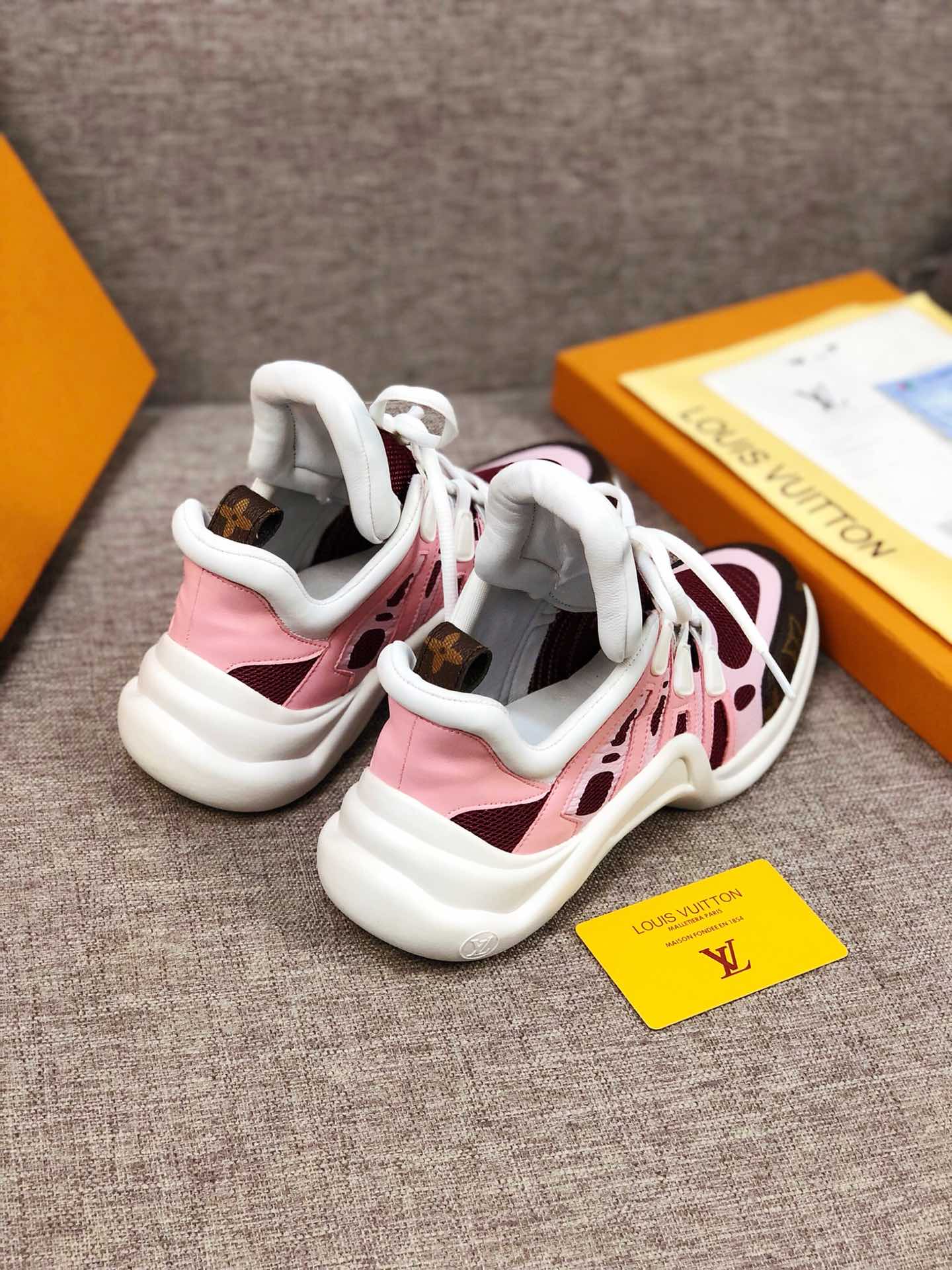 GLM - LUV Archlight Pink Brown Sneaker