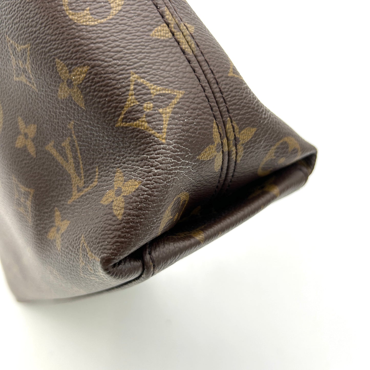 Louis Vuitton Monogram Tuileries Besace Caramel Rouge LA20228