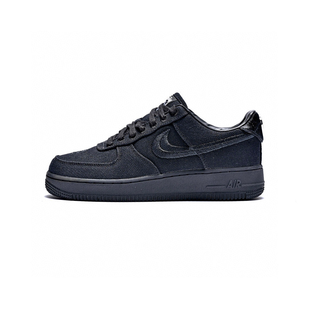 GLM - AF1 x Stussy Collaboration Pure Black
