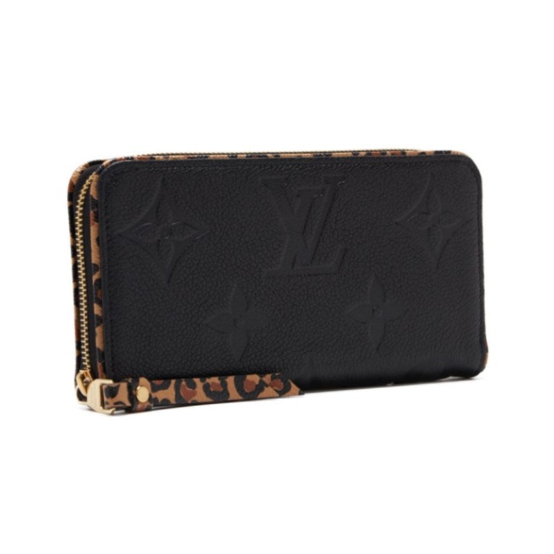 LOUIS VUITTON Lewitton Monogram Amplant Zippy Wallet Monogram Amplantor Black (Gen Gold)  Head Wallet  Head Wallet Long Wallet   Delivery] Netherlands Online