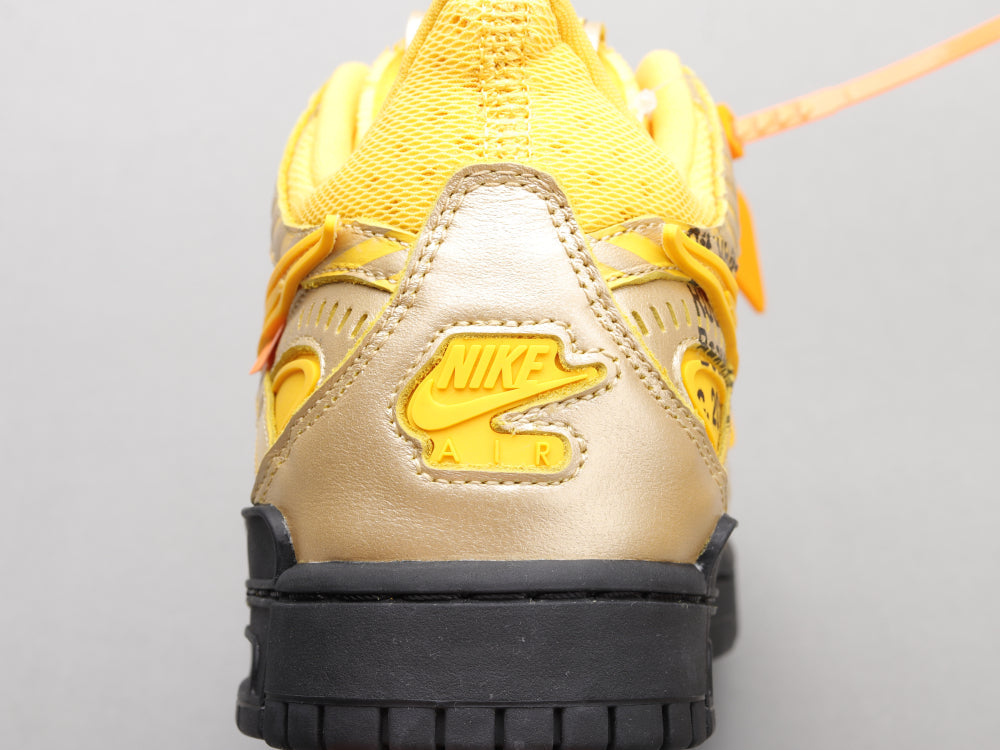 GLM - OW x Rubber Dunk Black Gold