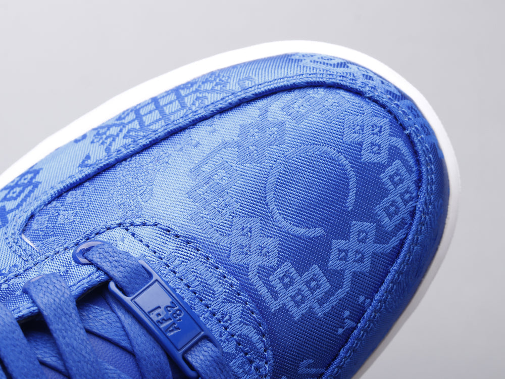GLM - CLOT blue silk