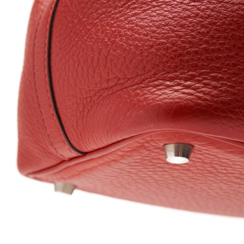 HERMES ERMES Picotin PM Handbag clement Rouge (Silver G ) Handbag  Handbag Ladies Handbags ÃƒÂ£Ã¢â€šÂ¬Ã‚Â ShipÃƒÂ£Ã¢â€šÂ¬Ã¢â‚¬Ëœ Ladies Handbags Ladies Online