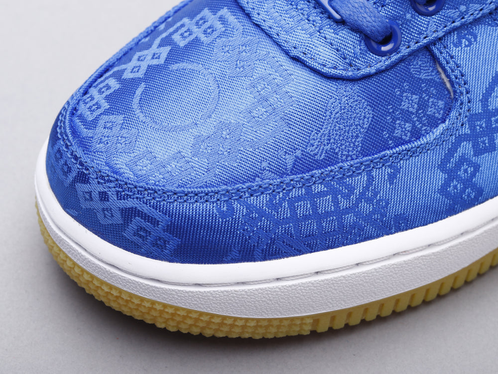 GLM - CLOT blue silk