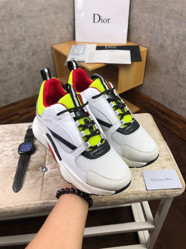 GLM - DIR B22 White And Yellow Sneaker