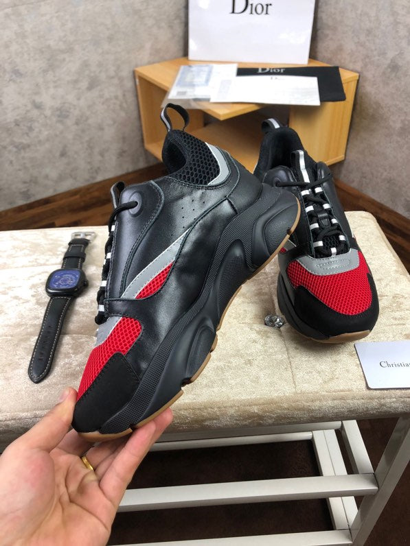 GLM - DIR B22 Black And Red Sneaker