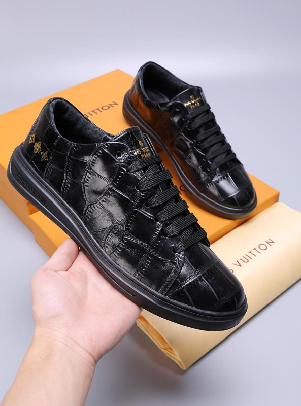 GLM - LUV Alligator Black Sneaker