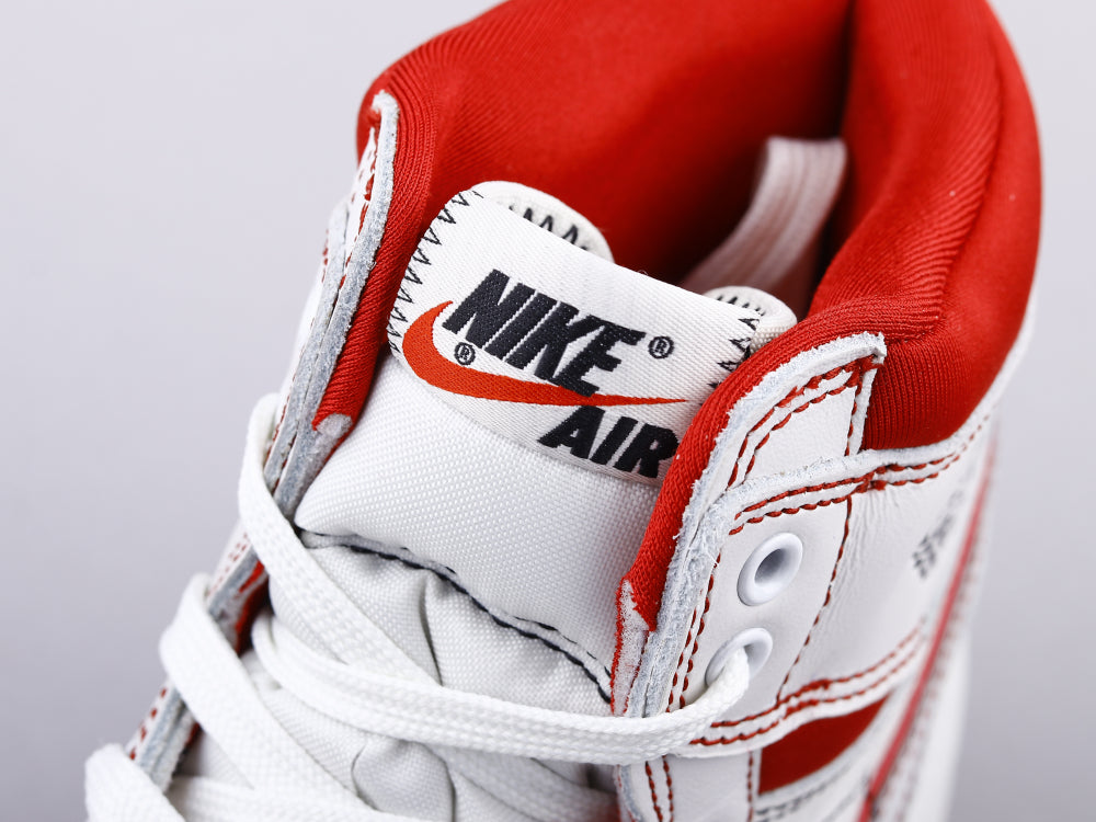 GLM - AJ1 white and red manuscript