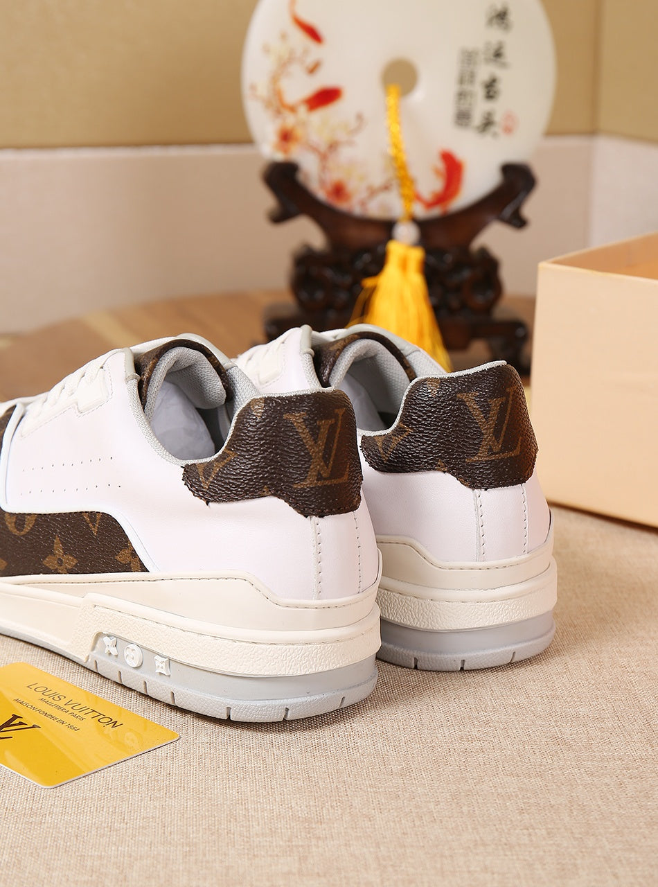 GLM - LUV Brown White Sneaker