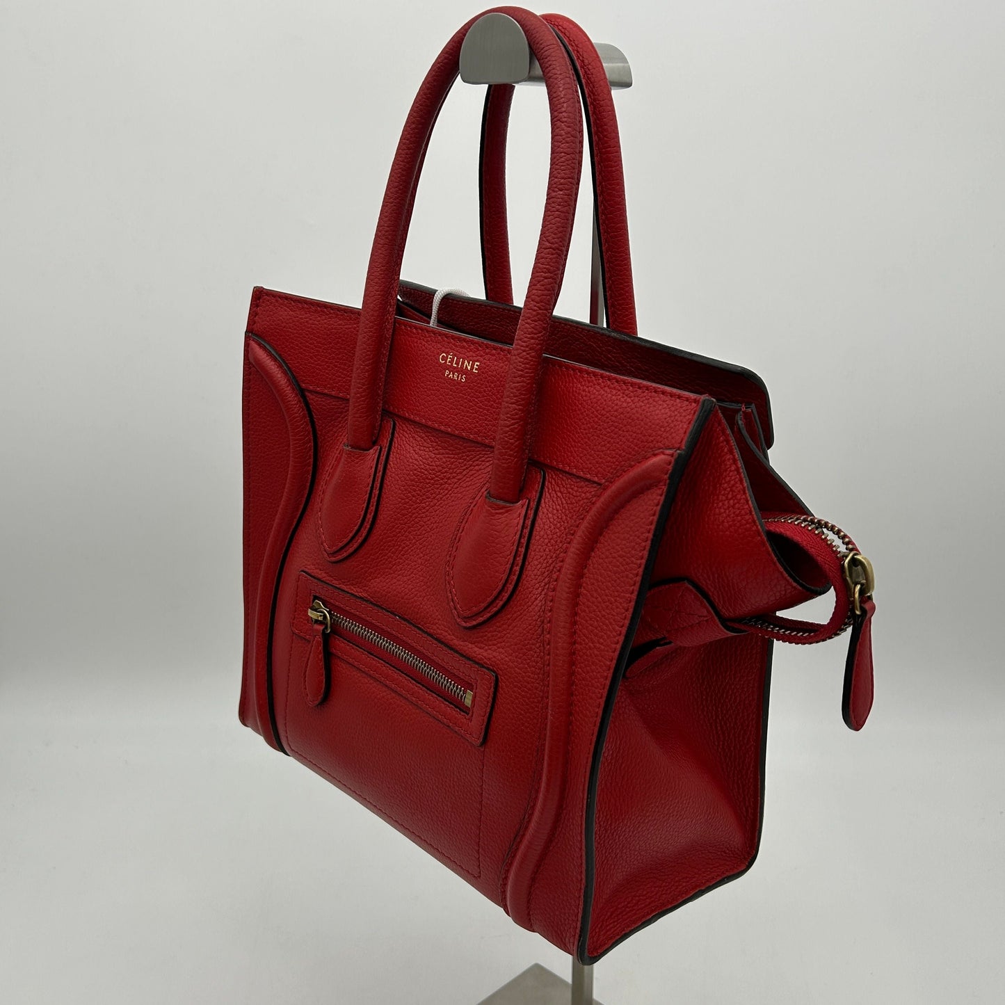 CELINE Leather Luggage Micro LA28858