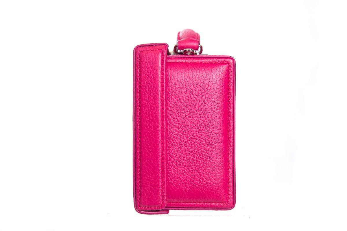 Mark Cross Pink BoxHandle Bag