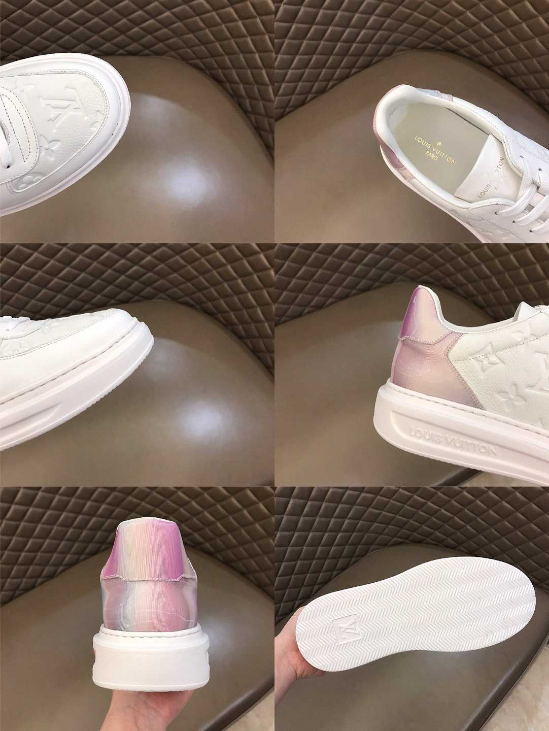 GLM - LUV Beverly Hills White Pink Sneaker