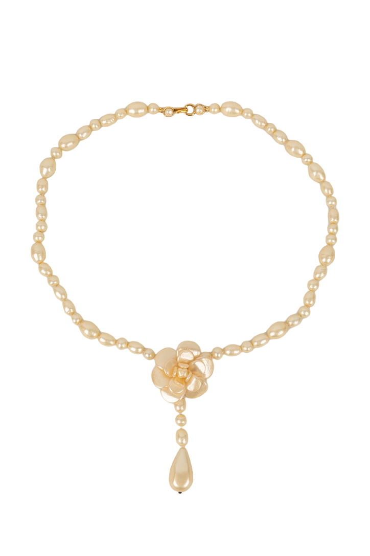 Collier camÃ©lia Chanel Printemps 1999