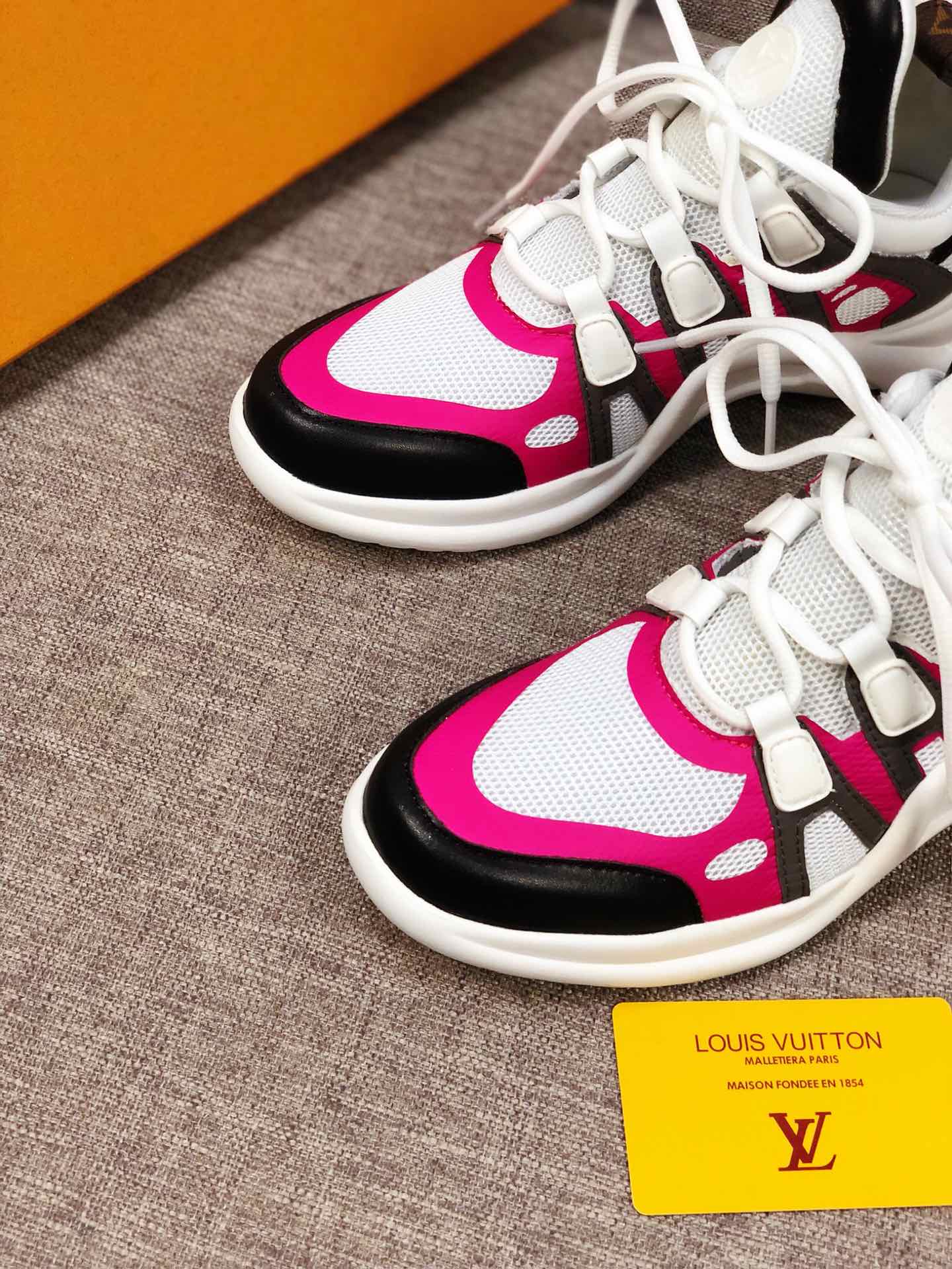 GLM - LUV Archlight Pink White Black Sneaker