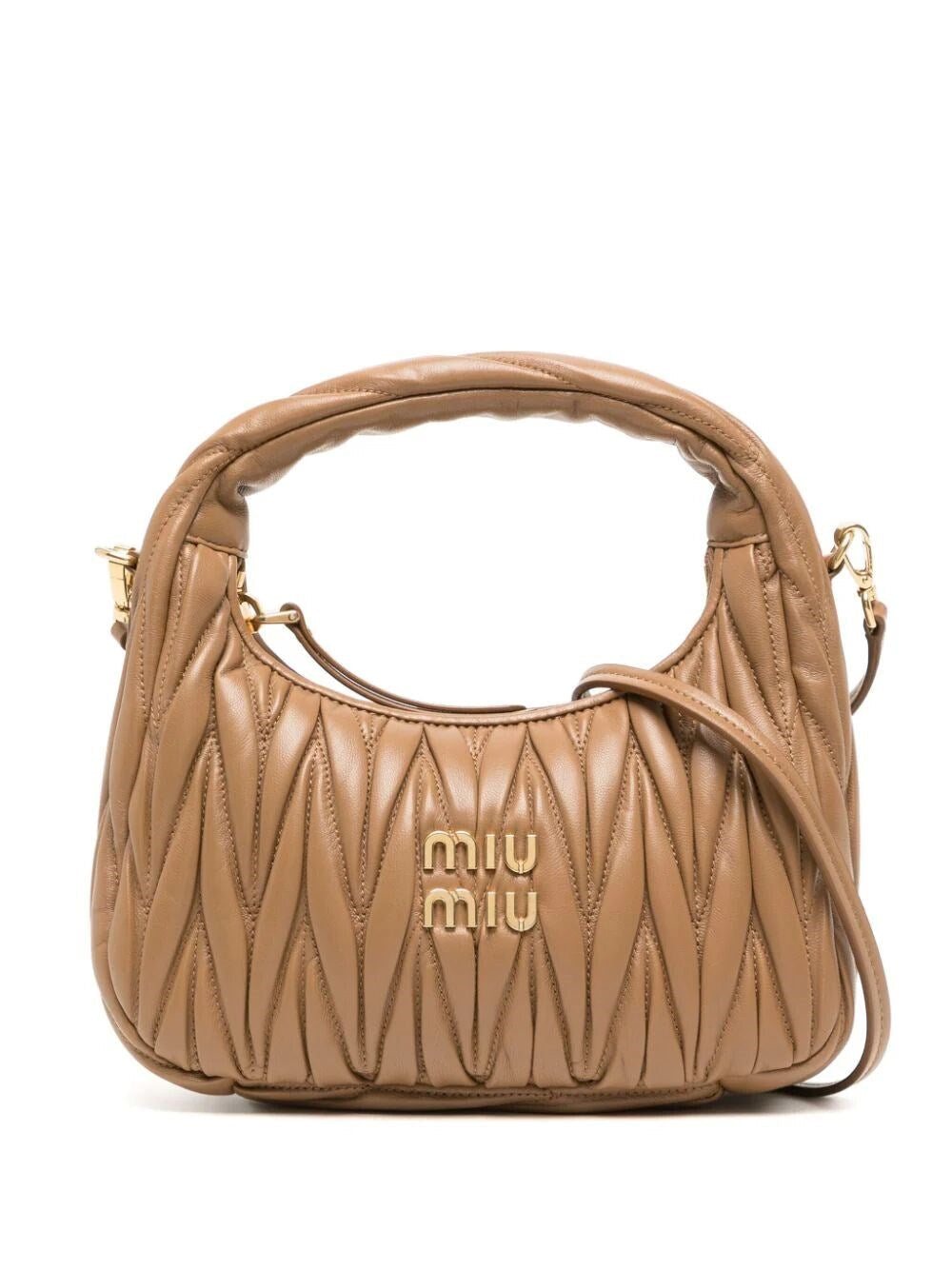 Miu Miu Women Wander MatelassÃƒÆ’Ã‚Â© Hobo Bag