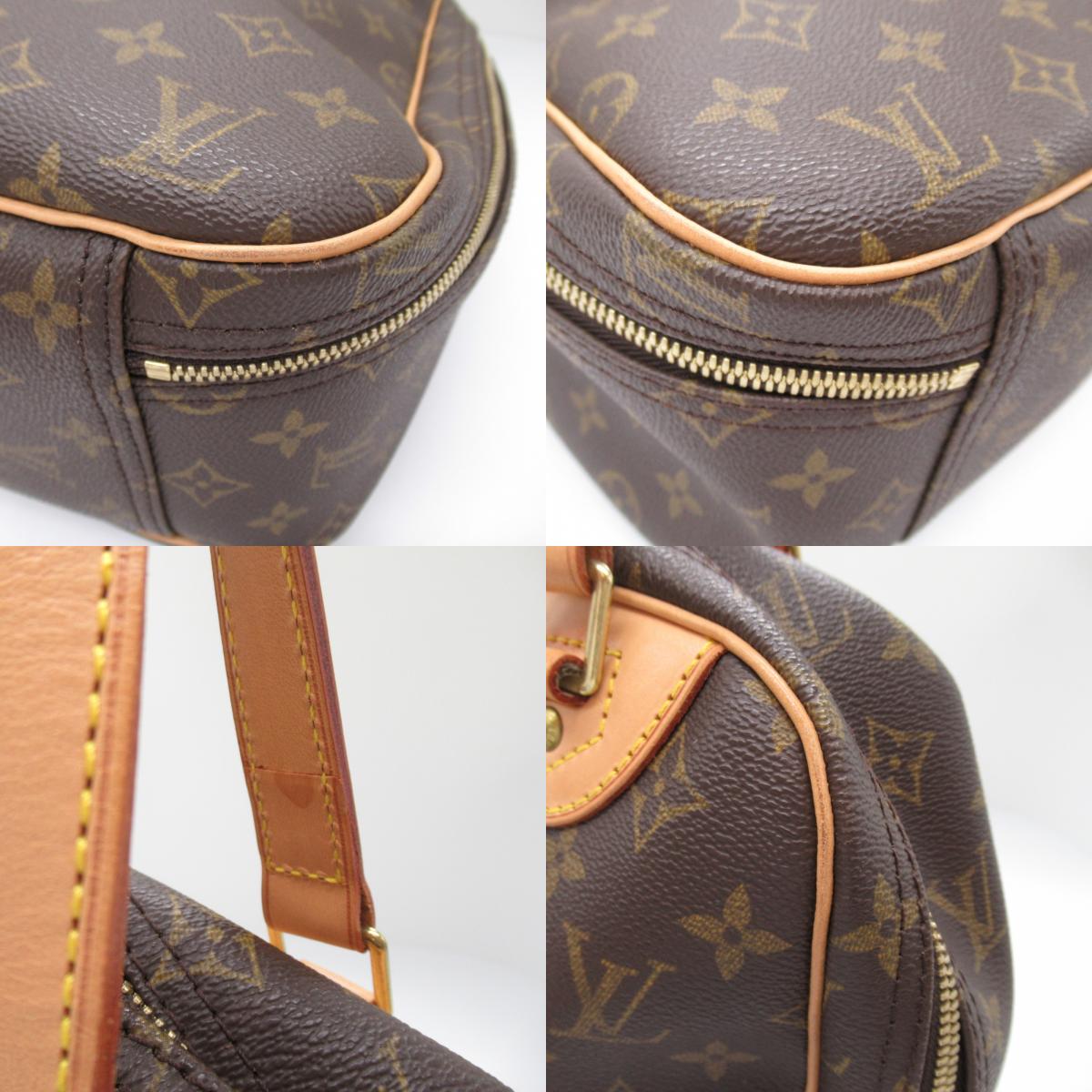 Louis Vuitton Exercise Handbag Handbag PVC ted Canvas Monogram  Brown M41450