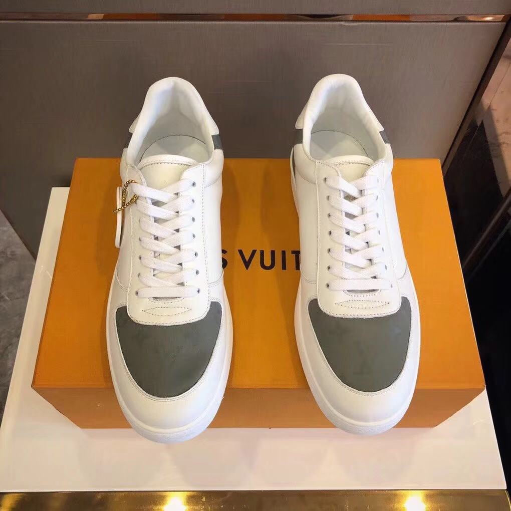 GLM - LUV Rivoli Low Gray White Sneaker