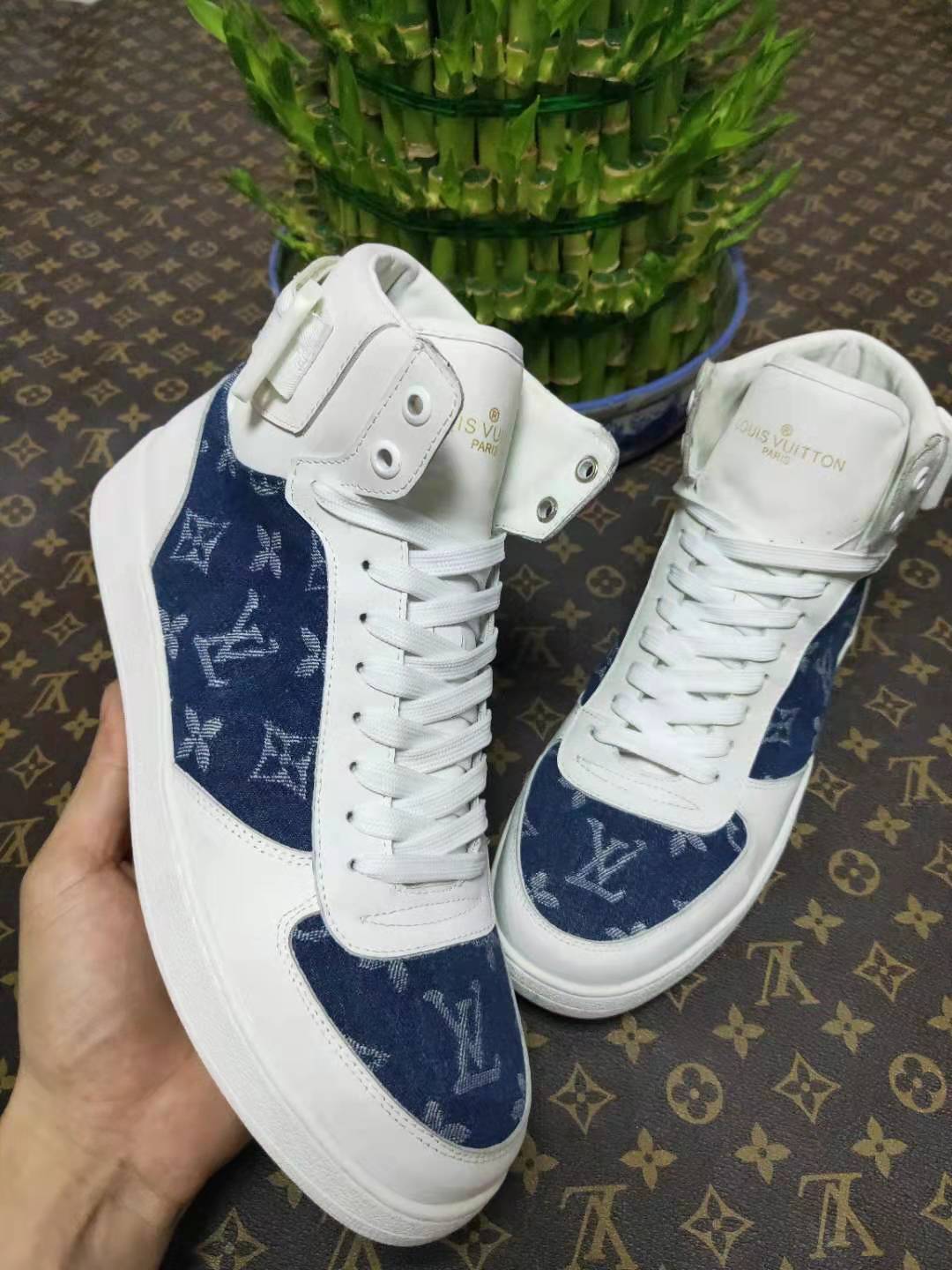 GLM - Luv Rivoli White Blue Sneaker