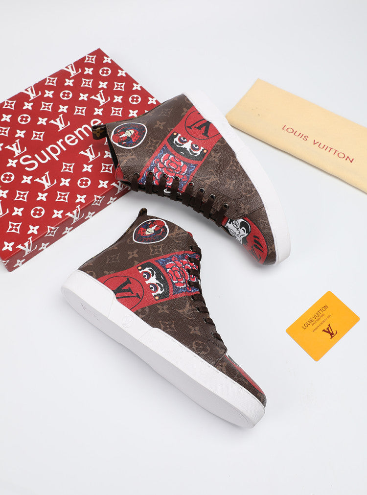 GLM - LUV Stellar Trainer Boot Brown Sneaker