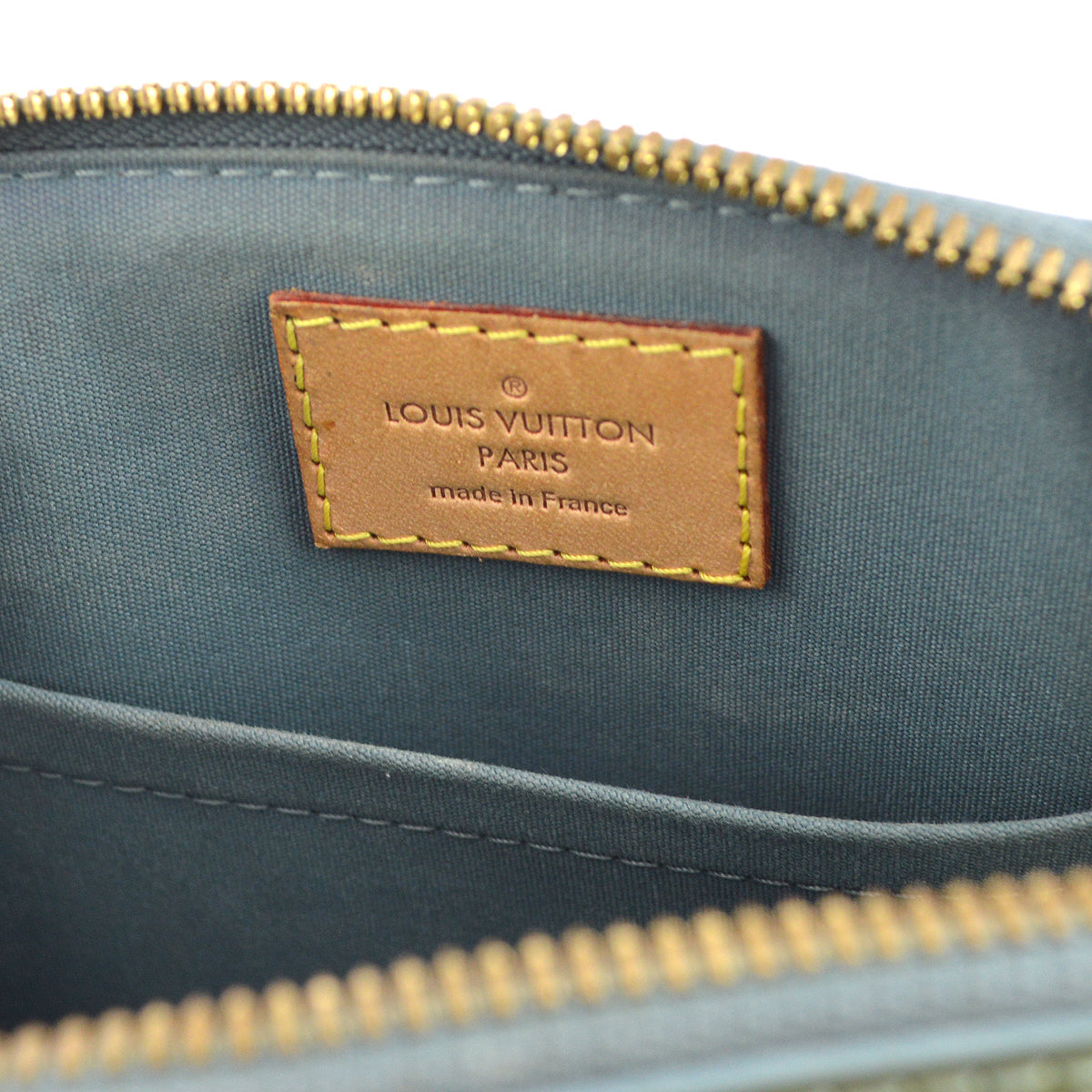 Louis Vuitton Green Vernis Alma BB M91584