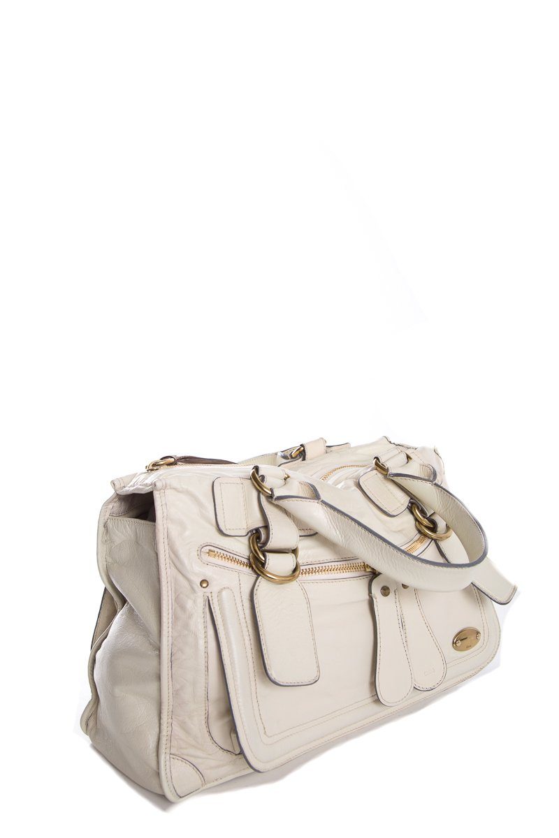 ChloÃƒÆ’Ã‚Â© Ivory Handle Bag