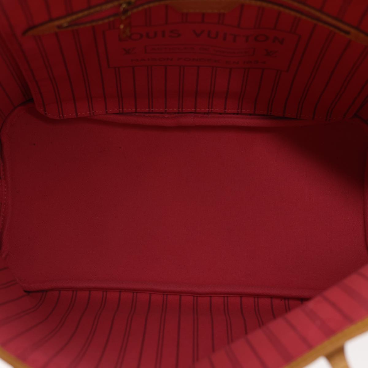 Louis Vuitton Neverfull Mm  Canvas Tote Bag ()