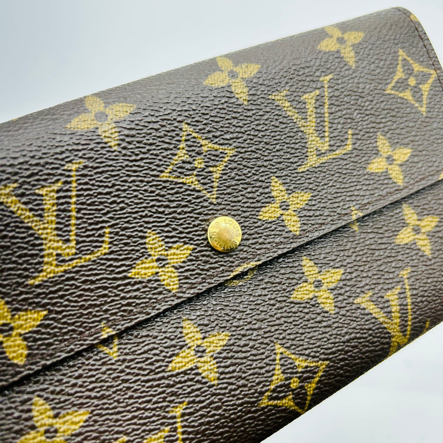 LOUIS VUITTON Porte Monnaie Credit Long Walllet GP10171145