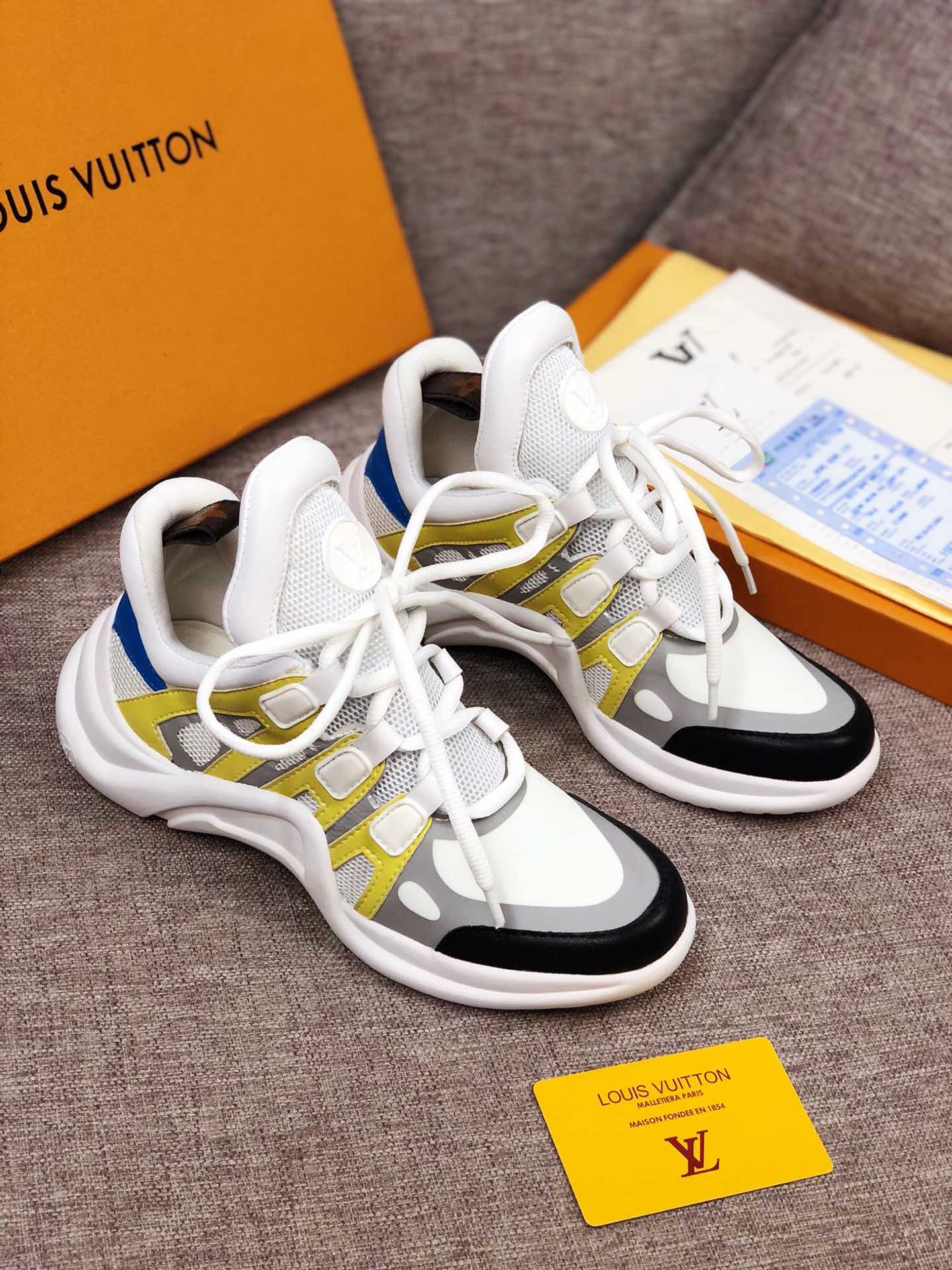 GLM - LUV Archlight Brown Black Yellow Sneaker