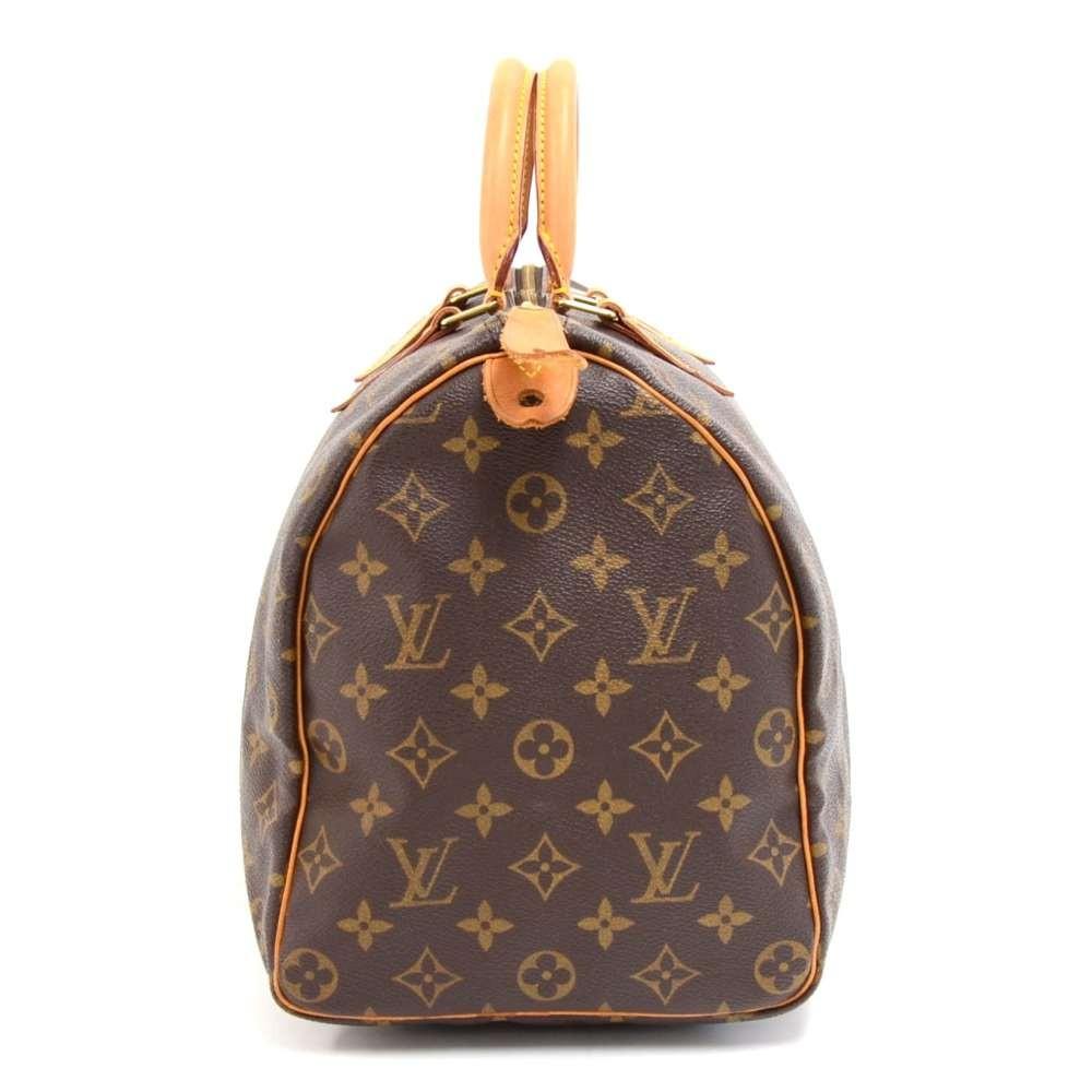 Louis Vuitto Speedy 35 Monogram Canvas City Handbag