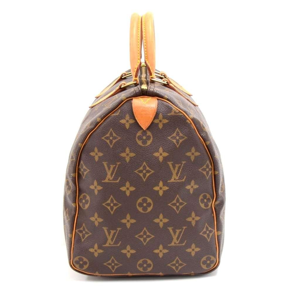 Louis Vuitto Speedy 35 Monogram Canvas City Handbag