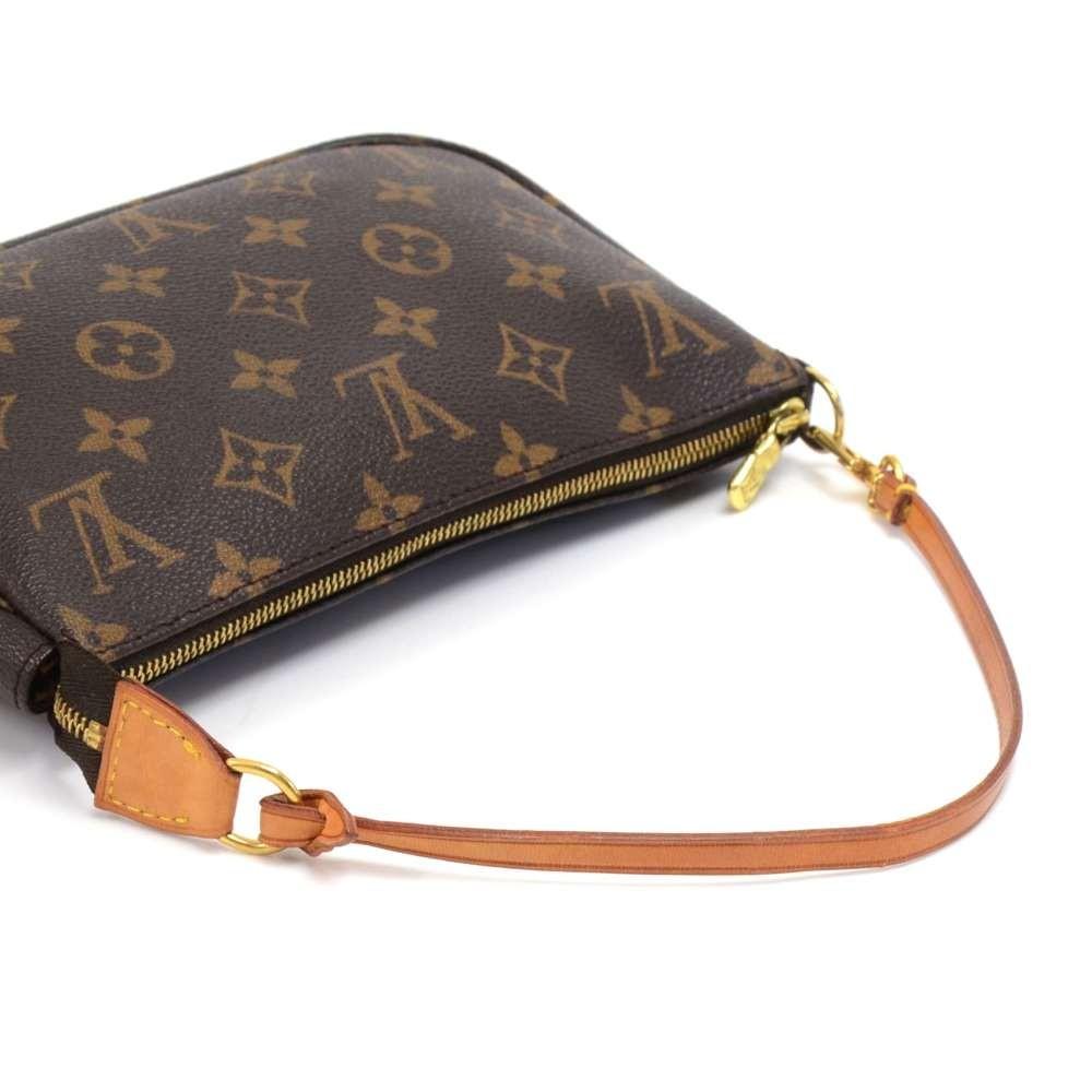 Louis Vuitto Pochette Accessoires Monogram Canvas Evening Bag