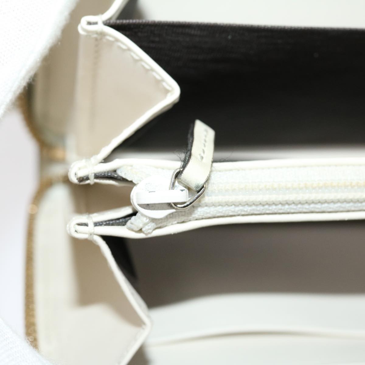 GUCCI GG Canvas Guccissima Long Wallet White 30393