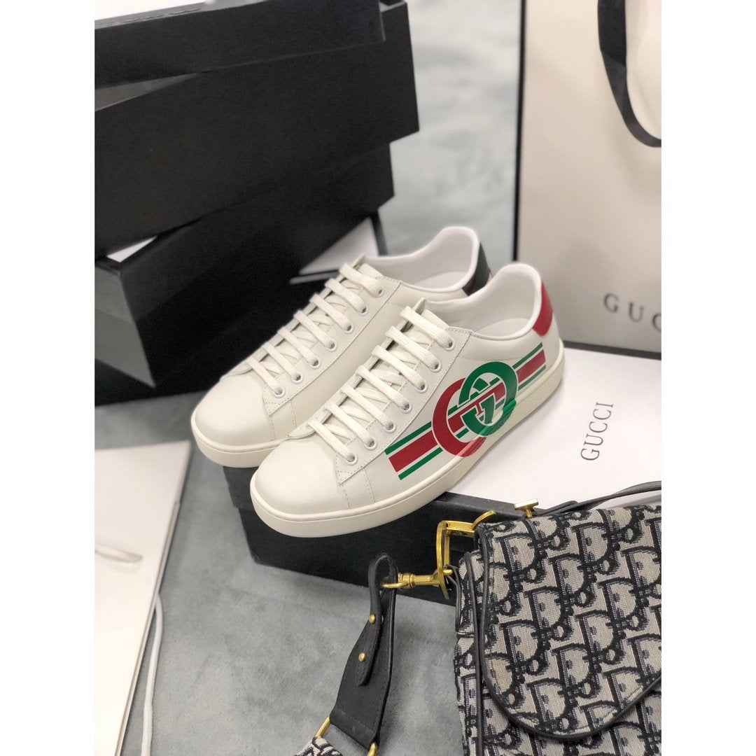 GLM-GCI Ace white interlocking  Sneaker 087