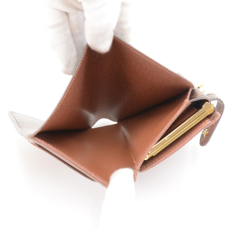 Louis Vuitto Porte Monnaie Billets Viennois Monogram Canvas Bifold Wallet