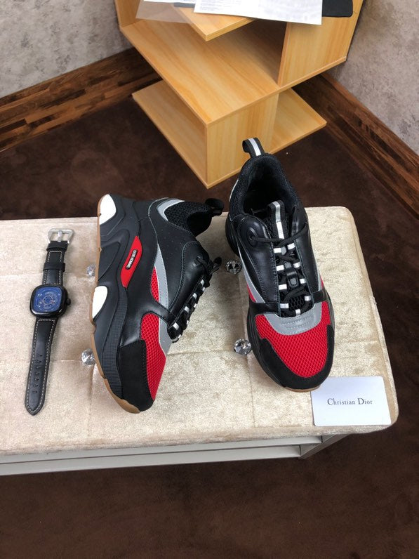 GLM - DIR B22 Black And Red Sneaker