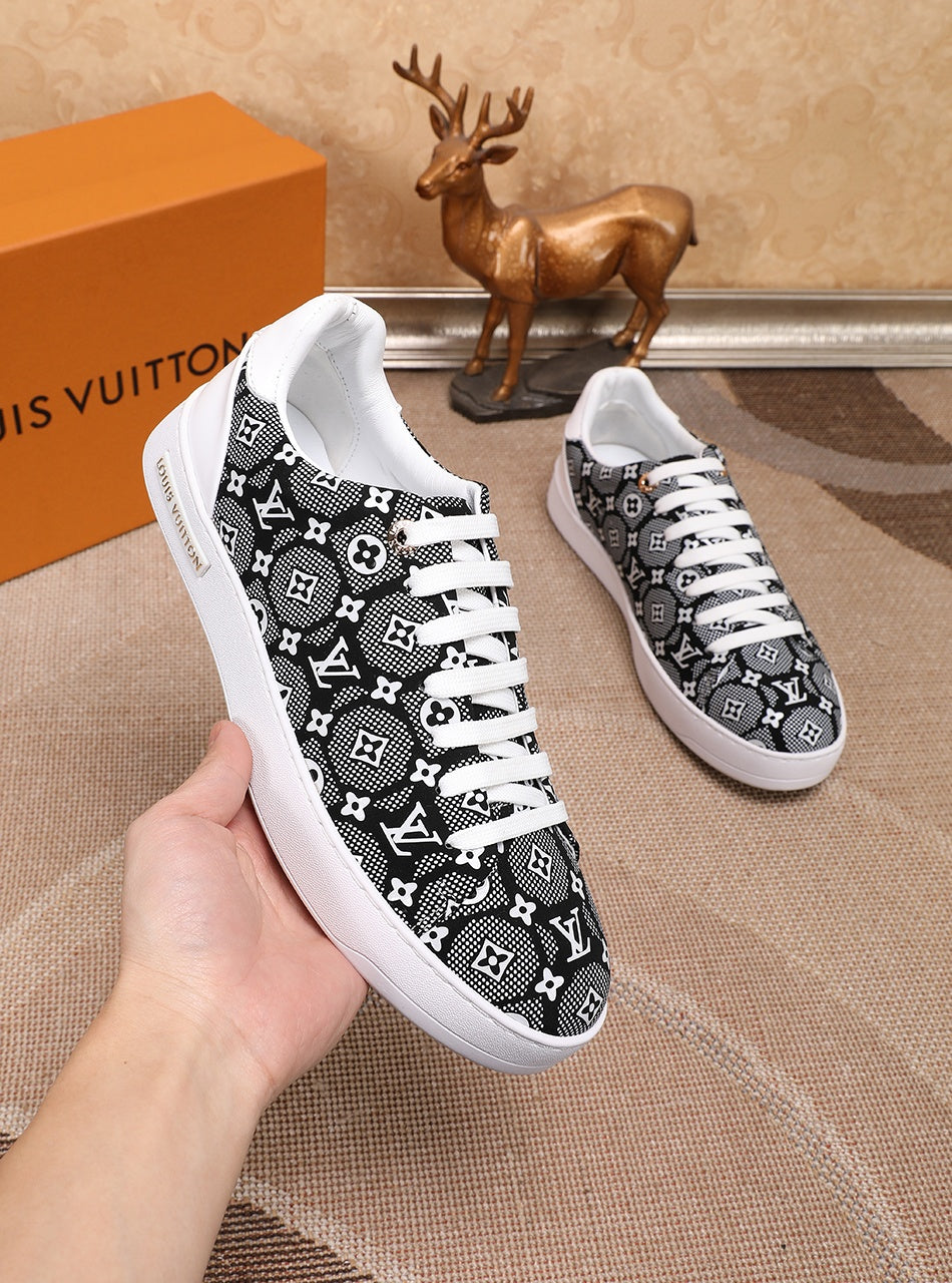 GLM - LUV Time Out Black And White Sneaker