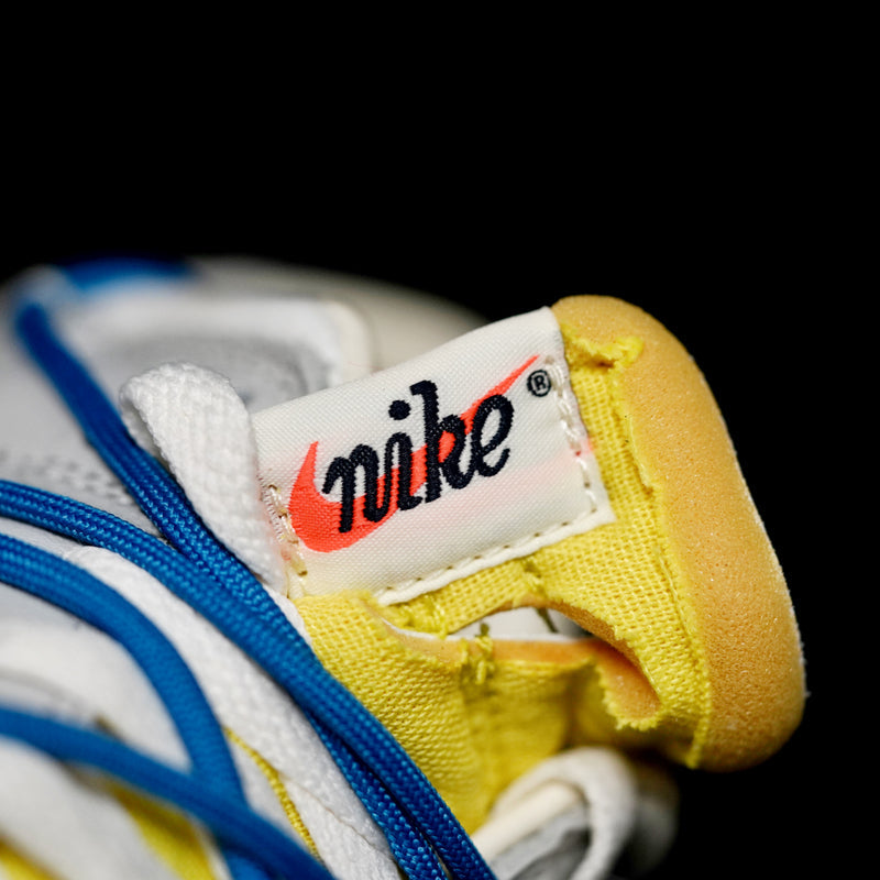 GLM - OW x Dunk (NO.10) blue shoelace yellow buckle