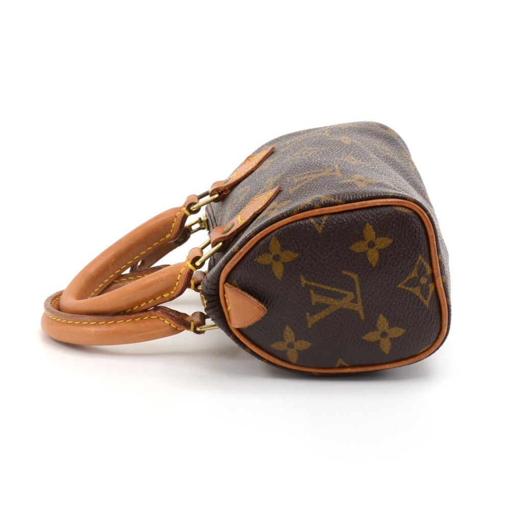 Louis Vuitto Mini Speedy Sac HL Monogram Canvas Handbag with Strap