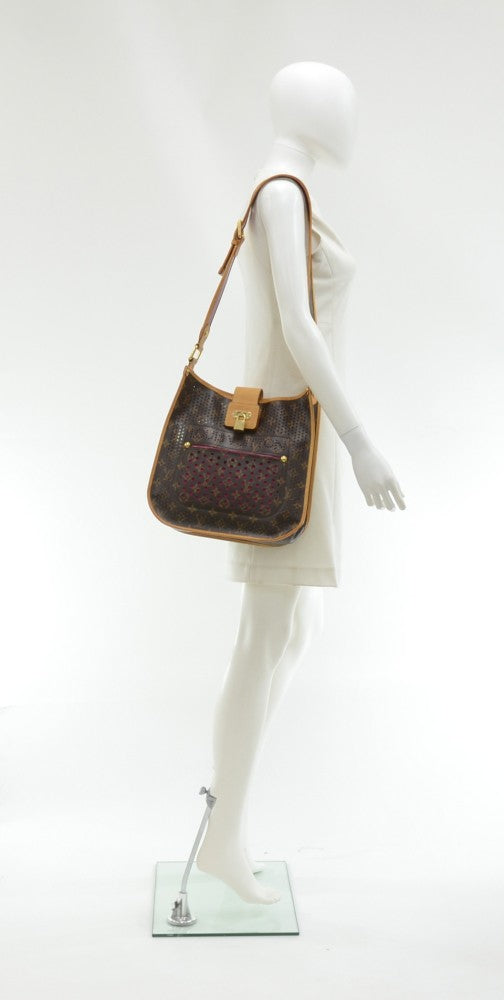 Louis Vuitto Perforated Musette Monogram Canvas Bag - 2006 Limited Edition Bag