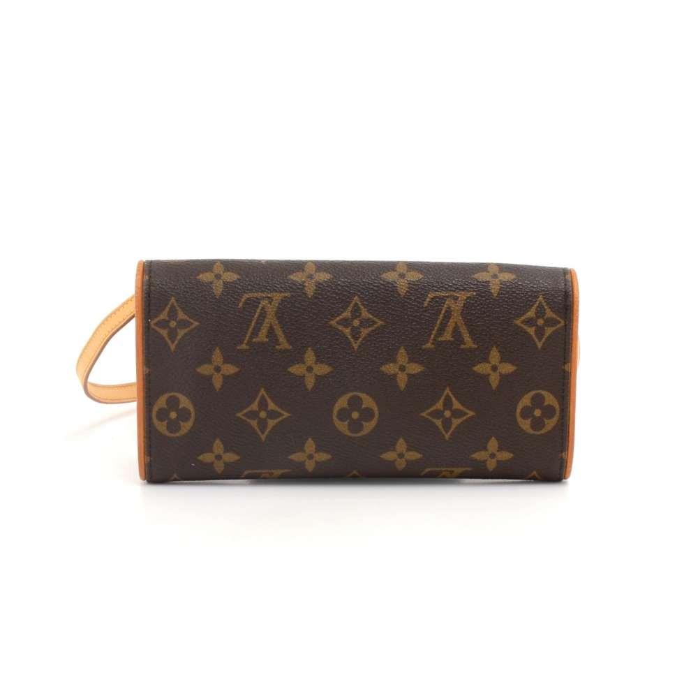 Louis Vuitto Pochette Twin PM Monogram Canvas Shoulder Bag